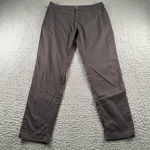 birddogs Pants Mens 34 x30 Chino‎ Straight Stretch Comfort Gray Golf Travel